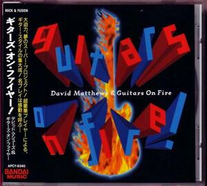 DAVID MATTHEWS & GUITARS ON FIRE ! 1996 JP LARRY CARLTON LEE RITENOUR HIRAM BULLOCK STEVE KHAN AL DI MEOLA