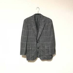 ★BURBERRY バーバリー★メンズ 2B チェック柄 ウール 総裏 ジャケット テーラード スーツジャケット size 94 82 175