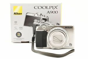 【1円】 Nikon COOLPIX A900 シルバー コンパクトデジタルカメラ ニコン クールピクス 本体 箱付き 中古 ジャンク 69272993