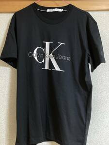 カルバンクライン　Calvin Klein Jeans CK ロゴTシャツ　黒　メンズ　Sサイズ　新品未使用　