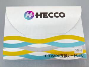 う132［未使用保管品］HECCO DR.VAPE 　互換カートリッジ　アイスメンソール　20個入り　液漏れあり含む　現状品