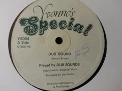 英12" Dub Sounds Dub Bound YS004 Yvonnes Special /00250