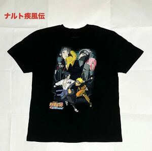 【希少】ナルト疾風伝　アニメTシャツ　半袖Tシャツ　海外輸入品　2007年製　バングラデシュ製　ユニセックス　インポート　00s　VINTAGE