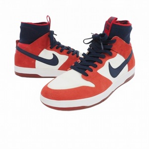 ナイキ エスビー NIKE SB Dunk High Elite Red/Navy White ダンク ハイ エリート スニーカー 27cm US9 レッド 赤 917567 641 メンズ