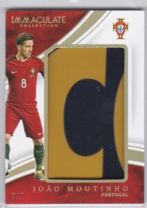 Joao Moutinho 2017 Panini IMMACULATE Big Patch /7