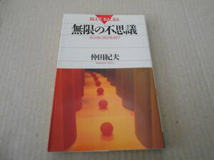 ◎無限の不思議　その先に何がある！？　仲田紀夫著　ブルーバックス　講談社　1992年発行　第1刷　中古　同梱歓迎　送料185円　