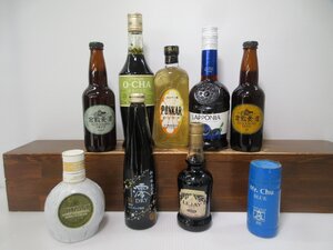 9本セット リキュール・その他(ビール,スパークリング清酒,ホワイトリカー,その他) 古酒 1円スタート ※飲用保証不可 店頭受取不可/12-20-2