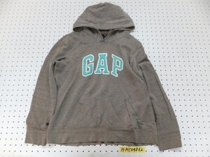 GAP ギャップ レディース 裏起毛 スウェットプルパーカー M 茶色