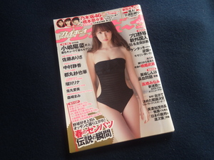 『週刊 プレイボーイ 2015年5月30日号 No.13』小嶋陽菜 佐藤ありさ 中村静香 都丸紗也華 乃木坂46 橋本奈々未