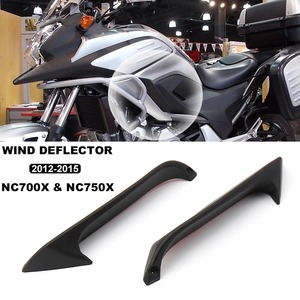 フロント サイド エアデフレクター スポイラーキット HONDA ホンダ NC700X NC750X 2012-2015 ラバー