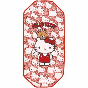 ハローキティ コットカバーお昼寝コットカバー 60×130cm 保育園 幼稚園 簡易ベッド用 キャラクター うしろうしろ スケーター