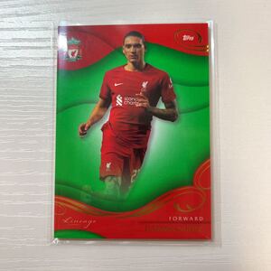 2022-23 Topps Lineage Liverpool Darwin Nunez green 50枚限定