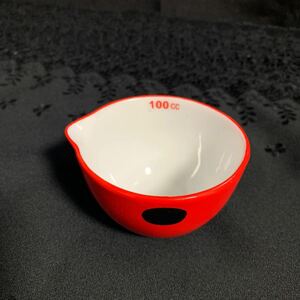 てんとう虫 ミニチュア 計量カップ 100cc 食器 小鉢 (9612)