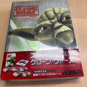 ＤＶＤ　５枚組　スターウォーズ　クローン・ウォーズ「セカンドシーズン　コンプリートＢＯＸ