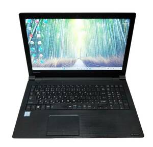 ★【驚速 TOSHIBA B55/D i5-6200U 2.3GHz x4+8GB+SSD240GB 15.6インチノートPC】Win11+Office2021/HDMI/WEBカメラ■E032106