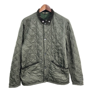 Barbour バブアー SAFFAIR サファ キルティングジャケット グリーン (メンズ XL) 中古 古着 R6607