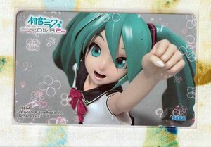 sale! (A36-1) SEGA 初音ミク Project DIVA 2nd テレカ