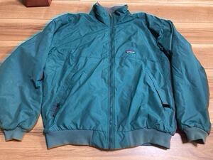 patagonia パタゴニア　p6 シェルドシンチラジャケット　ナイロンジャケットハンターグリーンレアカラーUSA製９０ＳＸＬサイズ