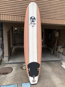 ☆ジェリーロペス ソフトボード ８ft(約240cm)　中古品！！　オマケ付き！!　引き取り限定！！