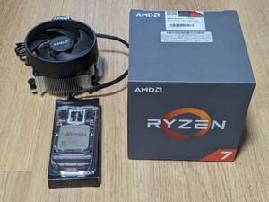 AMD Ryzen 7 1700 CPU 8コア16スレッド　動作確認済み