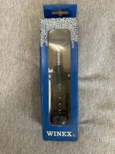 当時物 WINEX ワインオープナー ワイン開け WINE アンティーク ブラック