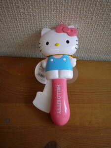 Sale/新/即☆サンリオ/Hello Kitty/ハローキティ☆ A/電池不要 扇風機/ダイカットハンディファン