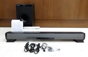 Pioneer/パイオニア ネットワークAVバーシステム サウンドバー/SBX-N700SB サブウーファー/SBX-N700SW 2014年製 Bluetooth対応