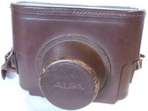 アルパ 革製カメラケース スイス製／ALPA LEATHER CAMERA CASE MADE IN SWITZERLAND 対応機種不明