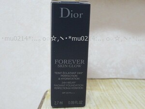 ◆新品 未開封 Dior スキンフォーエバー フルイドグロウ 1N リキッドファンデーション 2.7ml×1本 サンプル◆送料無料◆