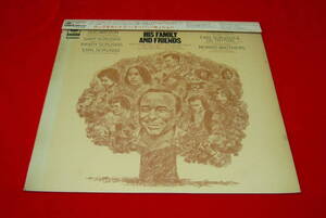 Earl Scruggs LP HIS FAMILY AND FRIENDS 帯付き !!