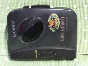 当時物！SONYソニー WALKMAN「ＷＭ－ＥＸ１６２」カセットプレーヤー（中古品、通電OKのジャンク品）ウォークマン 昭和レトロかわいい