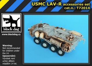 ブラックドッグ T72014 1/72 USMC LAV -R （ トランぺッター用）