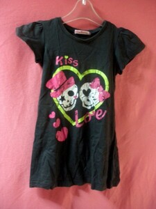 ＵＳＥＤ キッズ BoomyRoomy Ｔシャツ 110 黒色