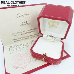 【ギャラ付き】Cartier/カルティエ ラブミーリング AU750/K18WG/ホワイトゴールド 53/12.5号 /LPL