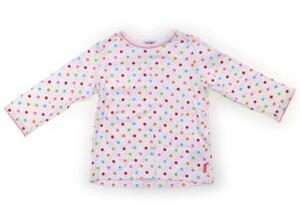 ミキハウス miki HOUSE Tシャツ・カットソー 70サイズ 女の子 子供服 ベビー服 キッズ