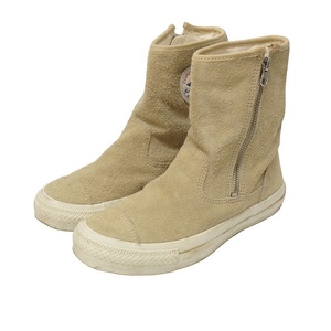 コンバース CONVERSE SUEDE ALL STAR BOOTS NS Z SHIN-HI オールスター ショートブーツ スエード ベージュ ホワイト 白 US 4 23cm