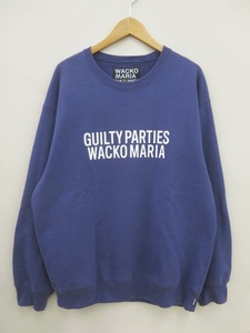 WACKO MARIA ワコマリア 23FWE-WMC-SS04 HEAVY WEIGHT CREW NECK SWEAT SHIRT スウェット