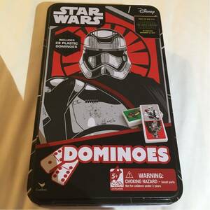 スターウォーズ フォースの覚醒 ドミノ 28入り エピソード7 Dominoes Game - 28 Pack Plastic Dominoes DVD BD レア 海外製品 ディズニー