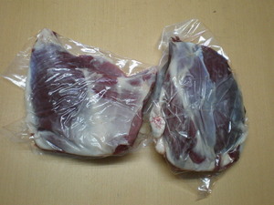 エゾ鹿　もも肉　1Ｋg