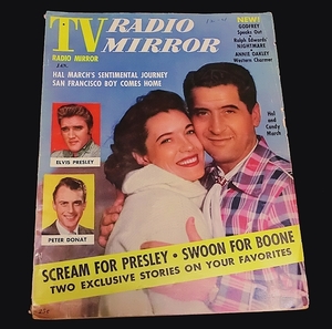 TV RADIO MIRROR 1957 米国 映画 テレビ 雑誌 50年代 洋書 50s ヴィンテージ LIFE ELVIS エルビス エルヴィス クリームソーダ ペパーミント