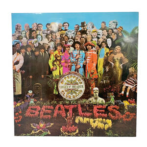 24C747_2【LPレコード】ビートルズ SGT.PEPPERS LONELY HEARTS CLUB BAND / OP-8163 赤盤 アナログ盤 現状品 中古