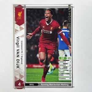 ♪♪WCCF 17-18 EXTRA フィルジル・ファン・ダイク Virgil Van Dijk Liverpool 2017-2018♪四点落札で普通郵便送料無料♪ 