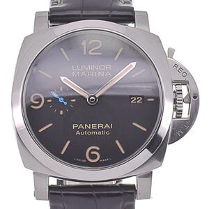 パネライ PANERAI PAM01312 ルミノール マリーナ 1950 3DAYS アッチャイオ スモールセコンド 自動巻 メンズ 良品 箱・保証書付 D#130666