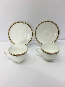 WEDGWOOD◆カップ&ソーサー/4点セット/WHT