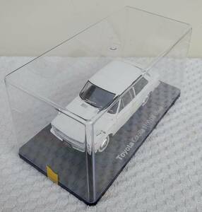 専用ケース付 ドア未開封 現状品 アシェット 1/24 国産名車コレクション トヨタ カローラ DX 1966年式 ミニカー 車プラモデルサイズ TOYOTA