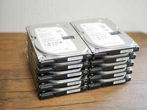 中古HDD 500GB 3.5インチ 10個セット SEAGATE ST500DM002 seagate 動作確認済 健康状態:正常 HDD 内臓HDD シーゲイト S②