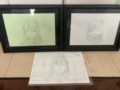 だがしかし　直筆　原画　修正　動画　レイアウト　セット　ほたる　コトヤマ