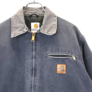 雰囲気系 Carhartt Detroit jacket ネイビー カーハート デトロイト ジャケット ダック ワーク 野村訓市 モス ジョニーデップ ダブルニー