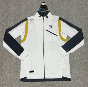 送料600円～◇新品◇OAKLEY オークリー ゴルフ◇L(JPN)◇SKULL WATER RESISTANT JACKET◇薄手 立体裁断(3D) ストレッチ 耐久撥水