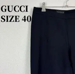 GUCCI グッチ スラックス パンツ ブラック レディース ブランド 40